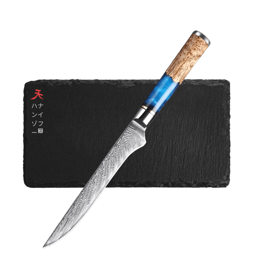 Akio Fuji スモス Azure Edition Premium Kitchen Knife - Hatori Hanzo