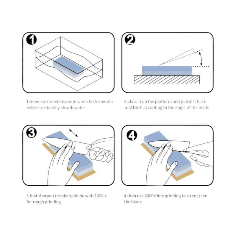 Sharpening Stones Knives 5000 10000