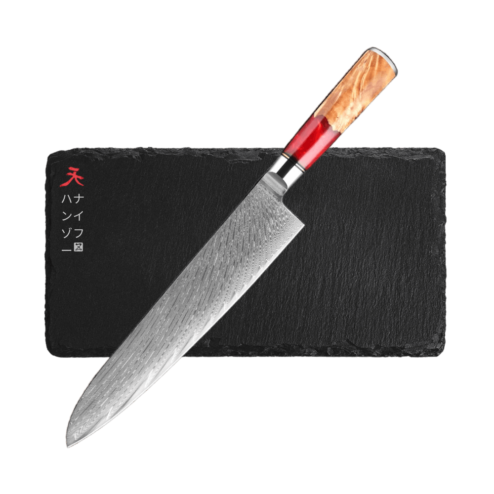 Akio Ryu リュウ Ruby Edition Premium Kitchen Knife - Hatori Hanzo