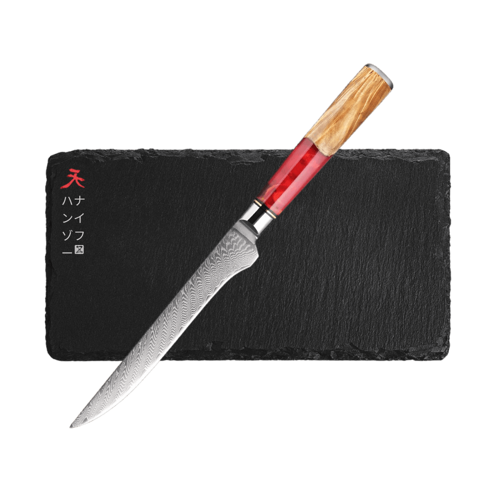 Akio Ryu リュウ Ruby Edition Premium Kitchen Knife - Hatori Hanzo