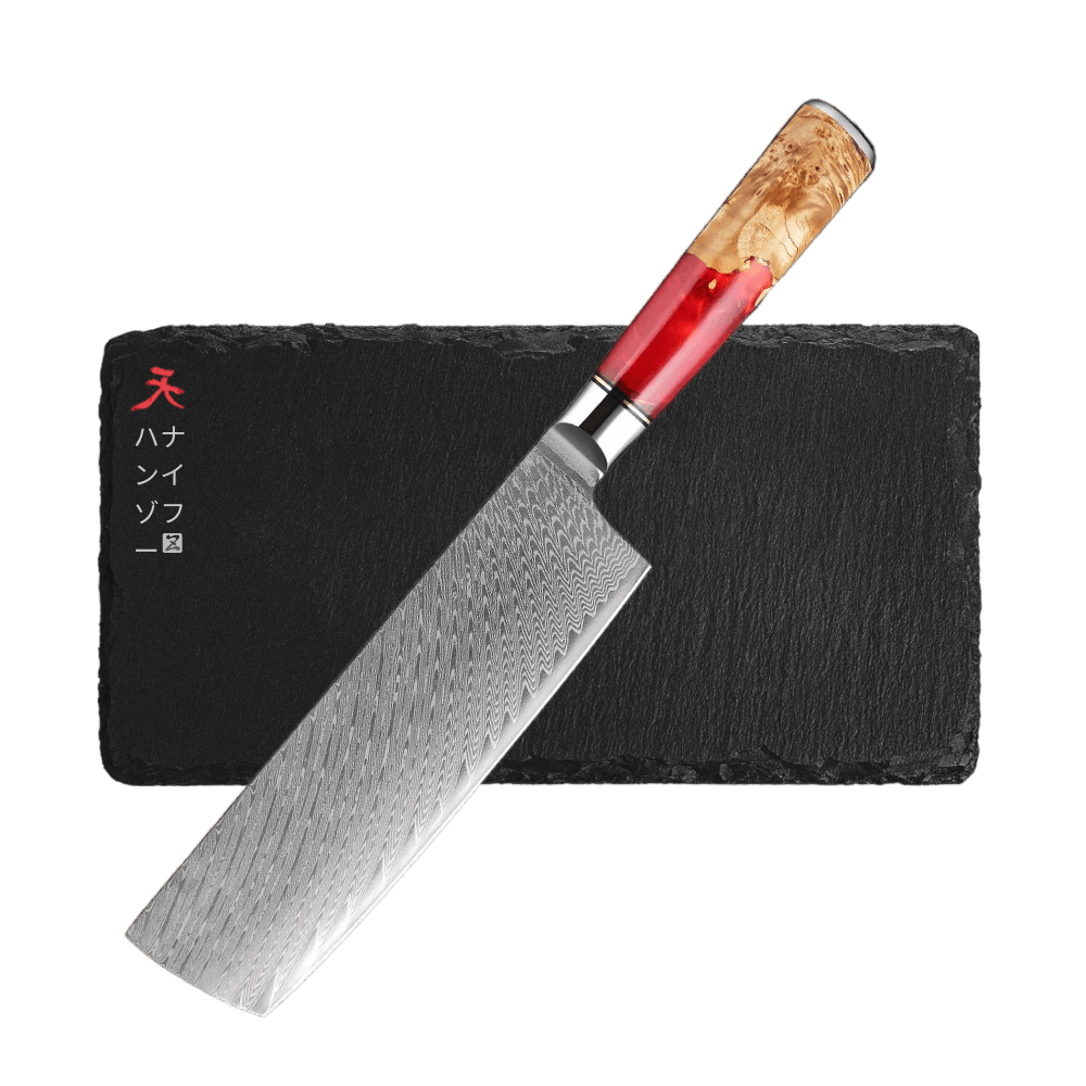 Akio Ryu リュウ Ruby Edition Premium Kitchen Knife - Hatori Hanzo